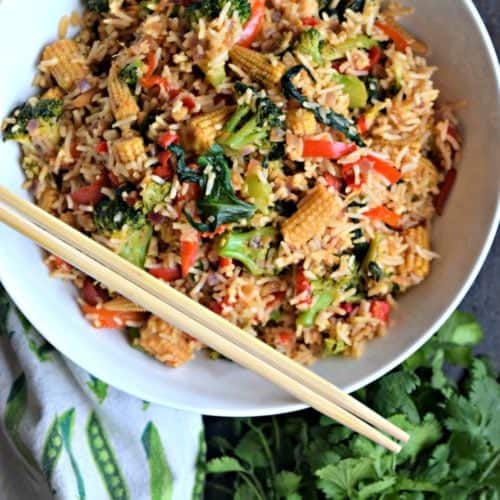 Vegetarian Thai Chilly Fried Rice