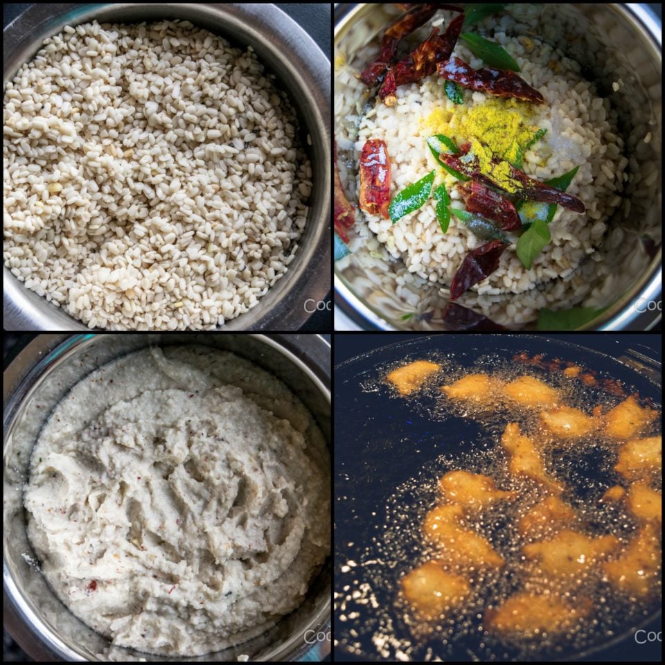 4 steps to prepare South Indian Medu Wada | Lentil Fritters