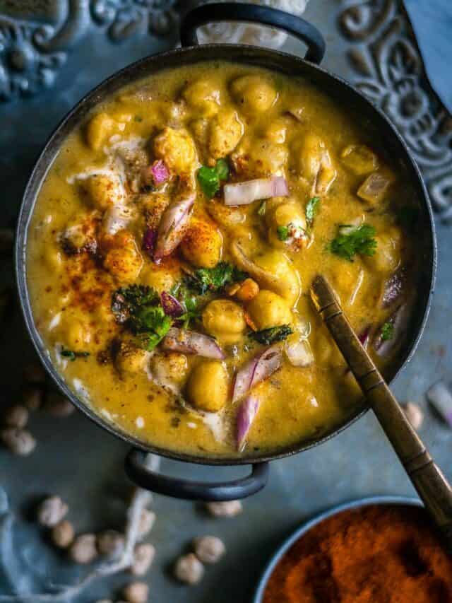 Instant Pot Chickpea Potato Vegan Curry
