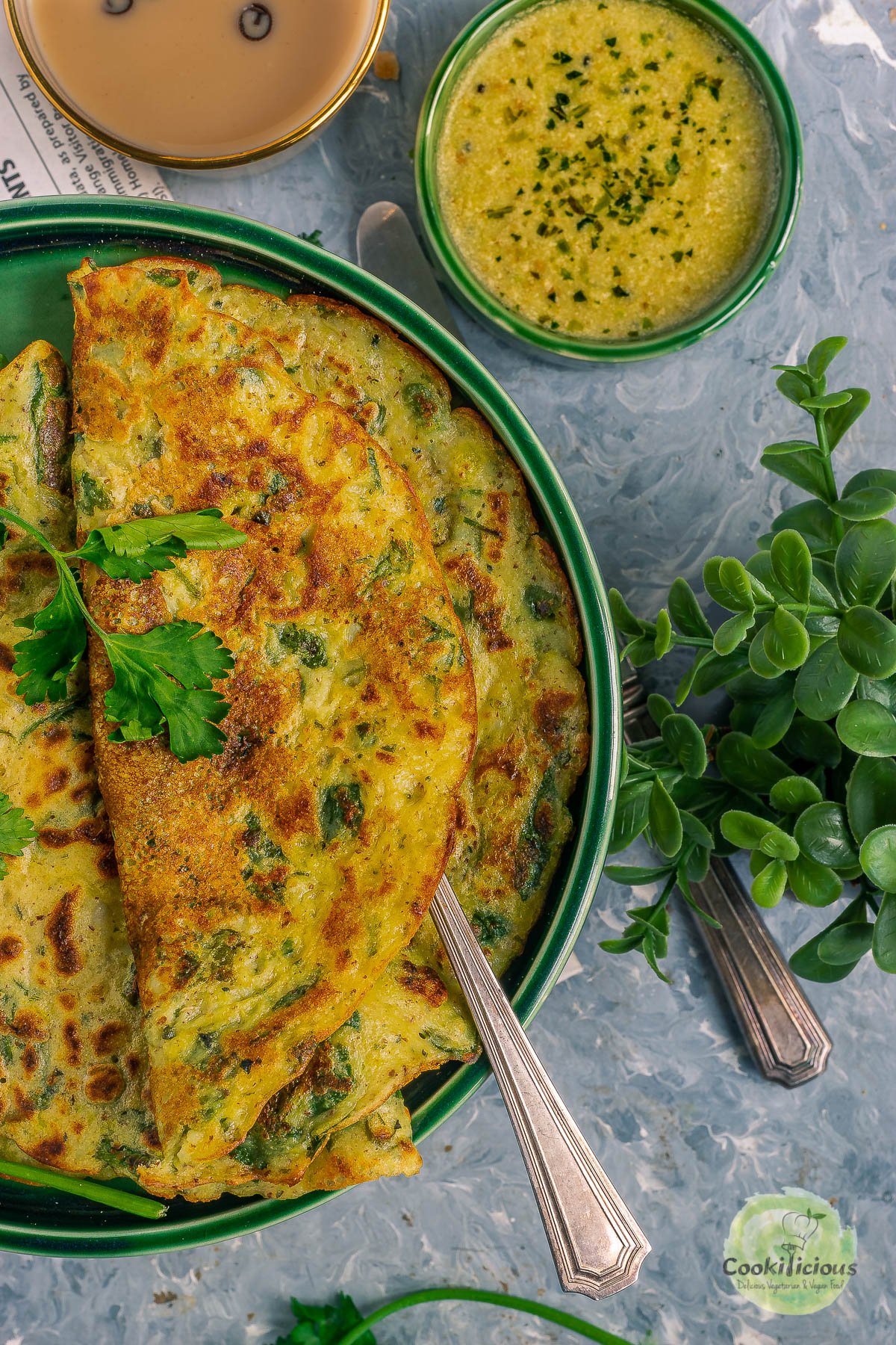 Instant Potato Dosa An Indian Savory Pancake/Crepe