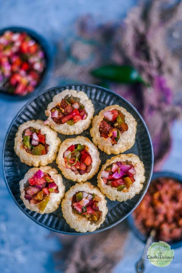 Pani Puri Recipe - Easy vegan Indian Mexican Snack