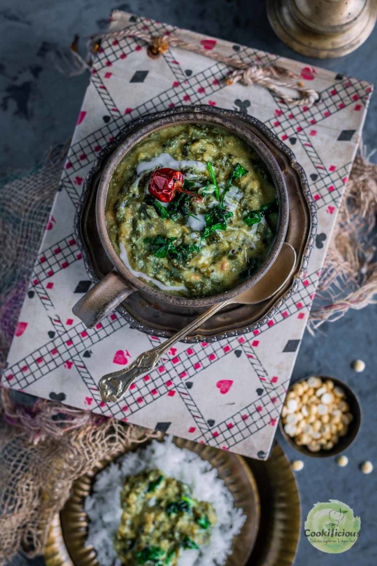 Keerai Kootu Spinach Lentils Stew Cookilicious