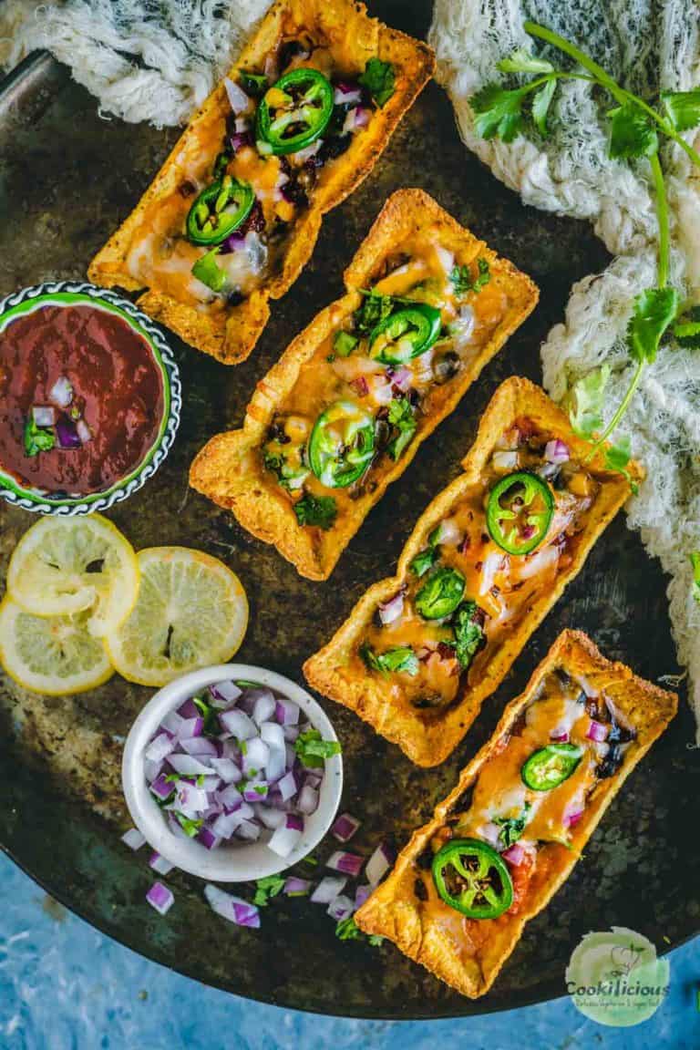 Instant Pot Black Beans Taco Boats – Cookilicious