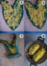 Patra Recipe | Alu Vadi | Colocasia Leaves Pinwheels – Cookilicious