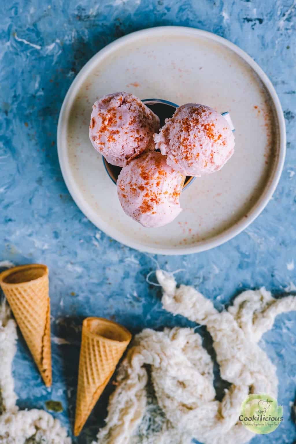 Guava Ice Cream (NoChurn Recipe) Cookilicious