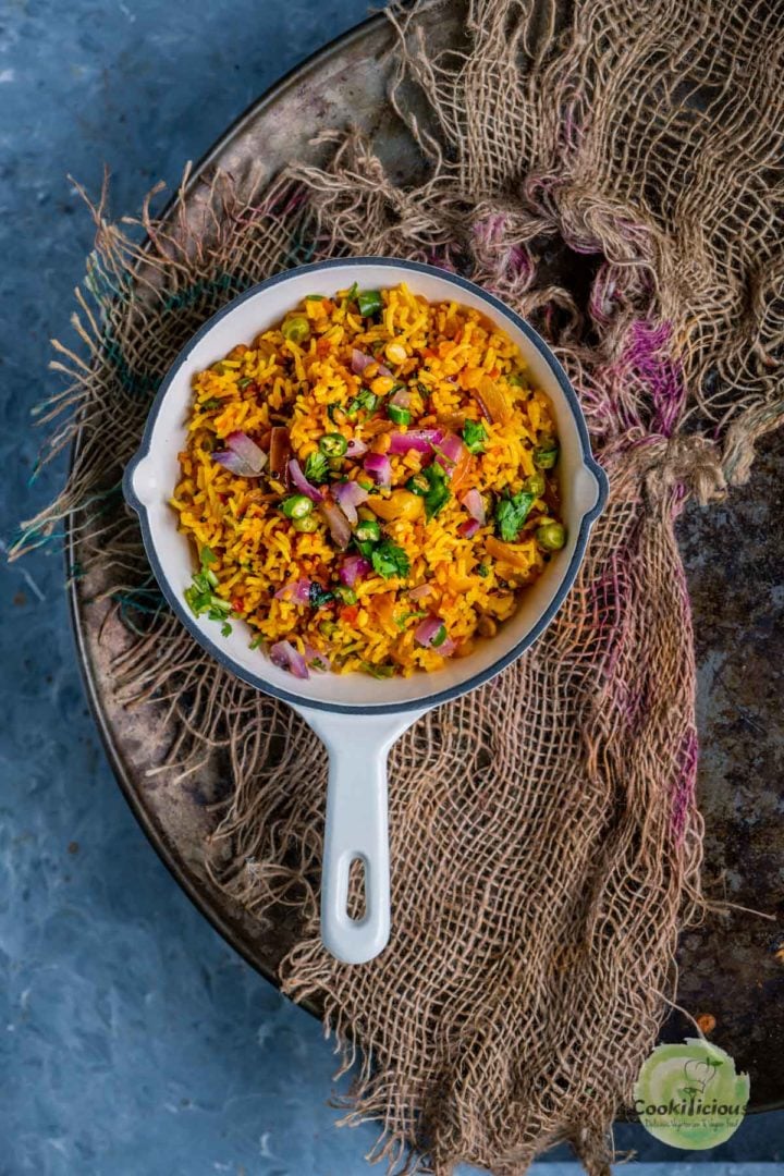 Tomato Rice | Thakkali Sadam – Cookilicious