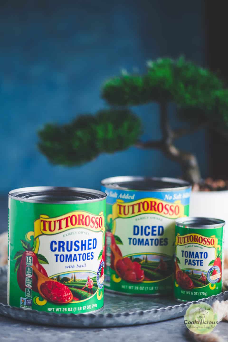 3 cans of Tutturosso tomatoes