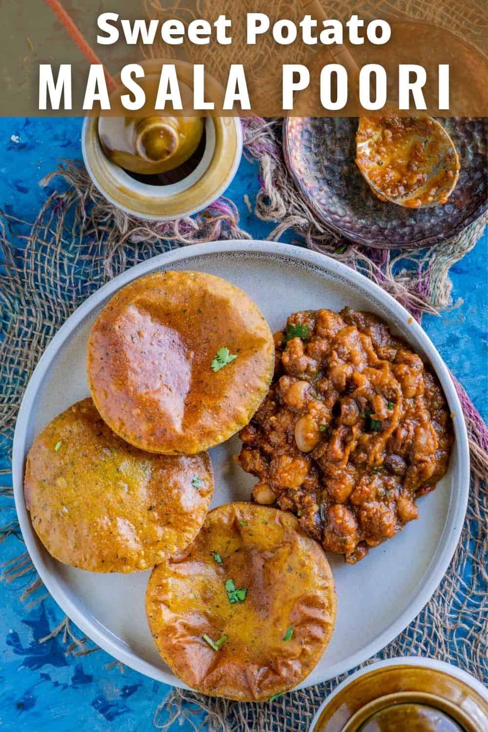 Poori Recipe | Puri Bread With Sweet Potato – Cookilicious