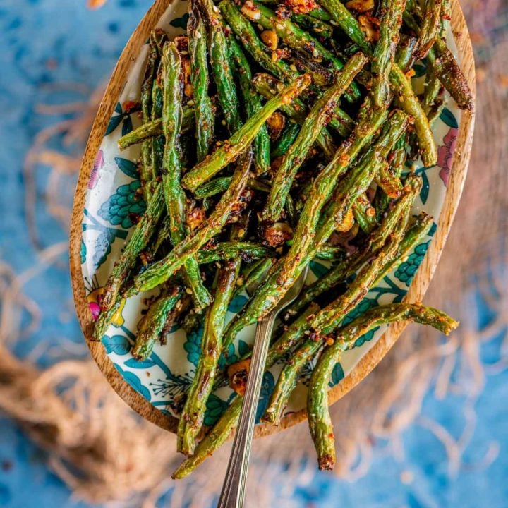 Air Fried Green Beans Cookilicious