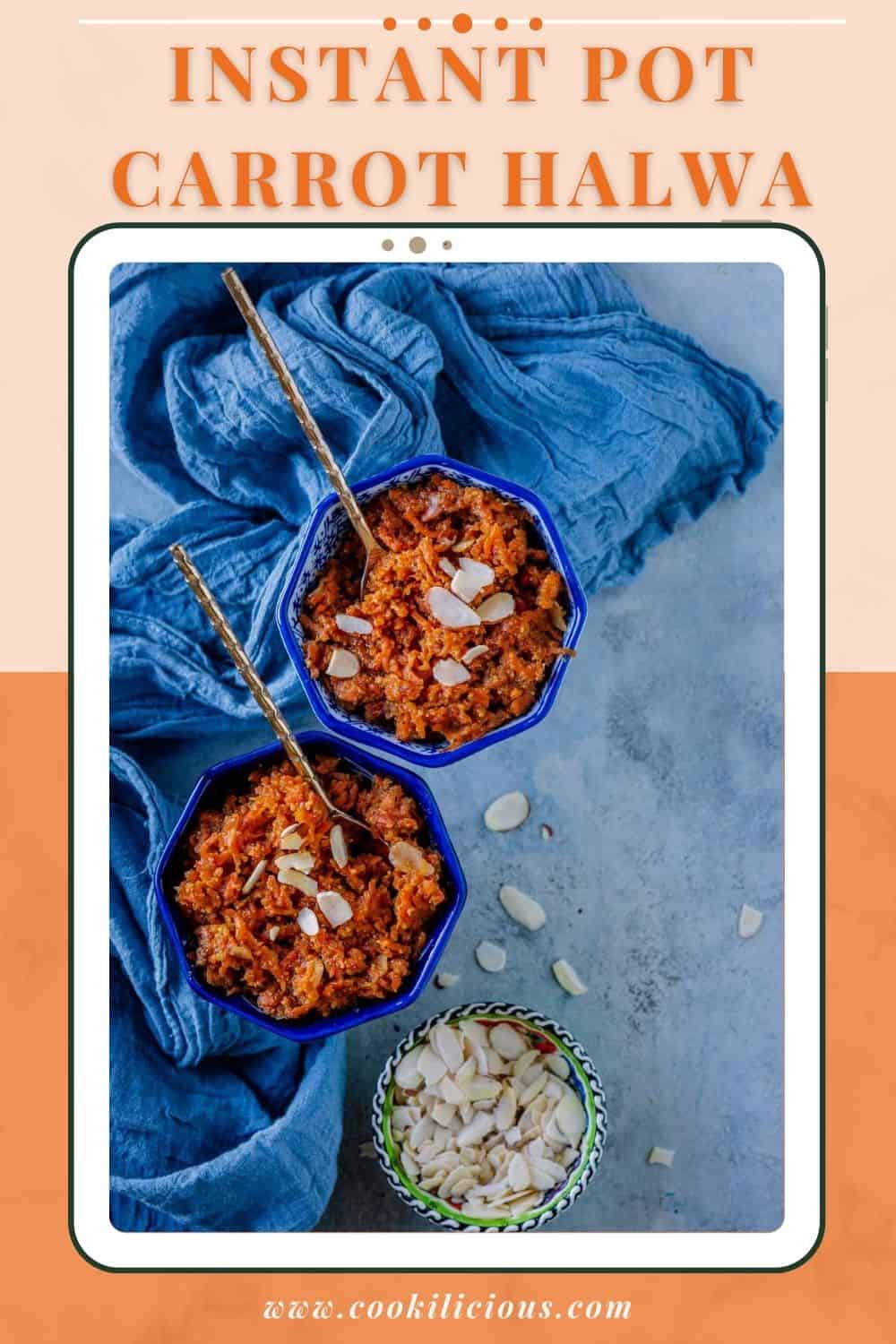 Instant Pot Vegan Carrot Halwa – Cookilicious