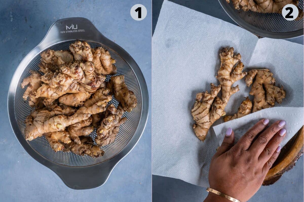 How to make Ginger Paste – Cookilicious