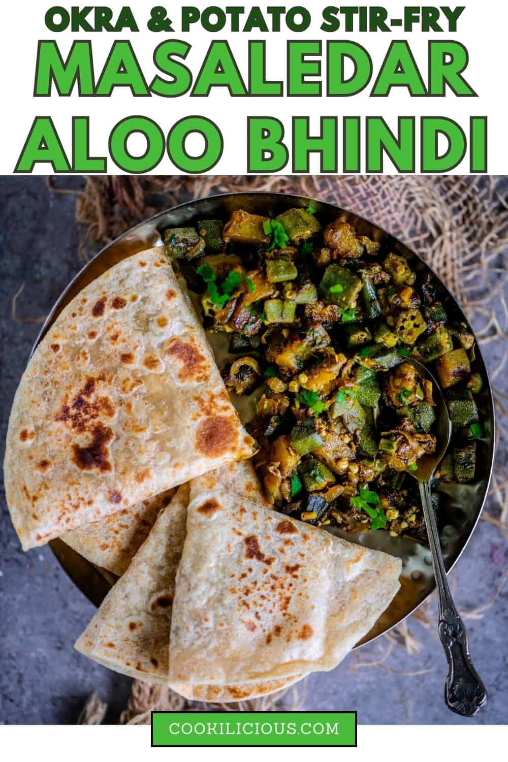 Indian Classic Aloo Bhindi (Potato + Okra Sabzi) – Cookilicious